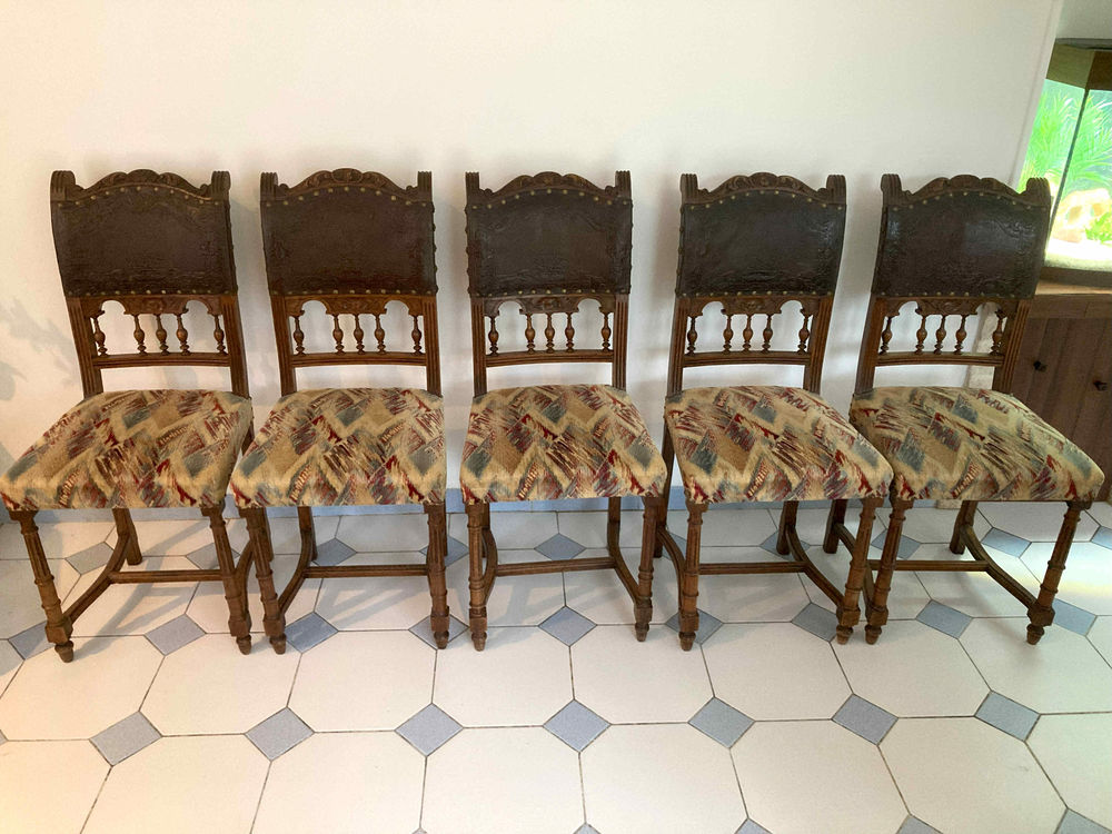 5 x Chaises HENRI 2 190 Carentan (50)
