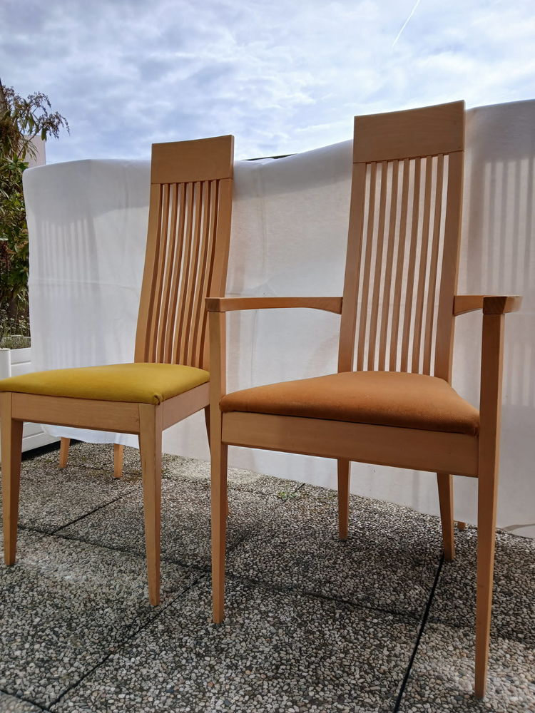 Chaises h�tre massif 110 Bourg-la-Reine (92)