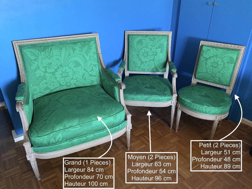 5 Chaises Louis XVI antiquit� 2100 Cannes (06)