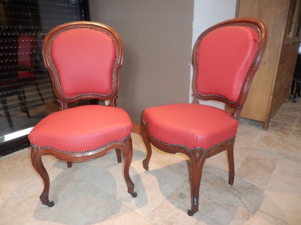 2 chaises Louis Philippe 80 Bosc-B�nard-Crescy (27)