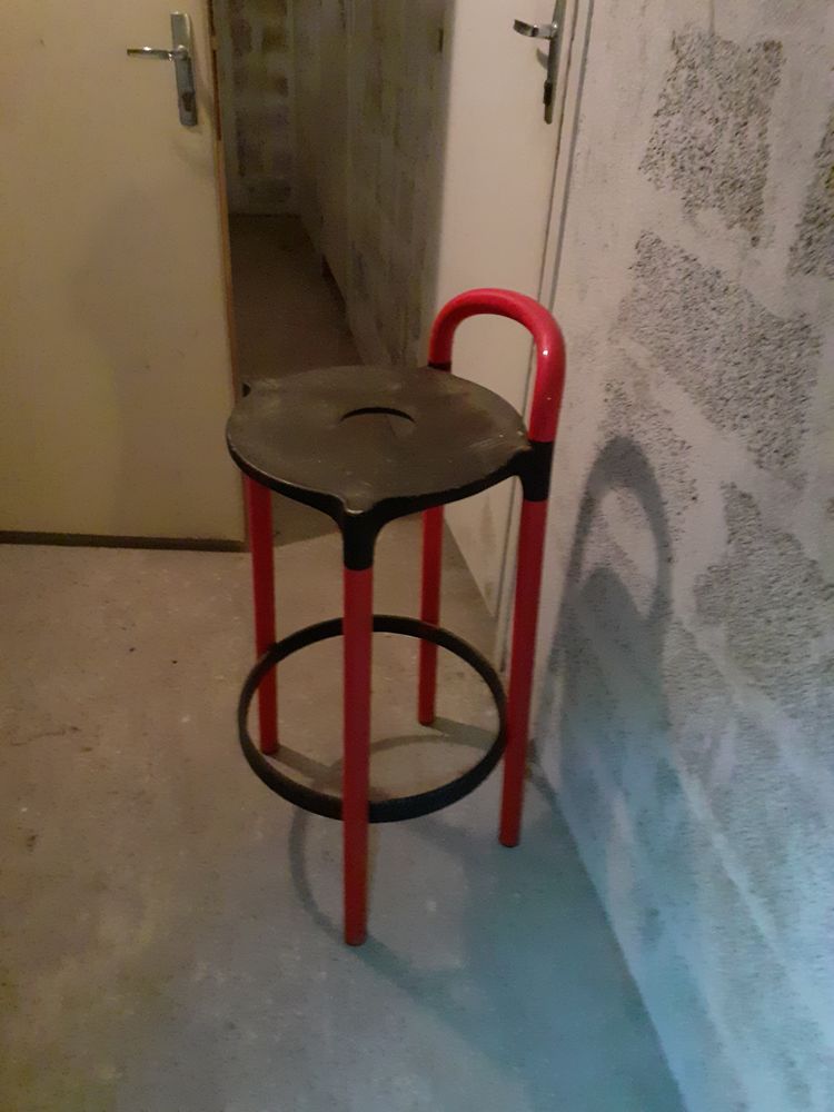 2 chaises de bar de marque Kartell, design 1980 300 Martigues (13)