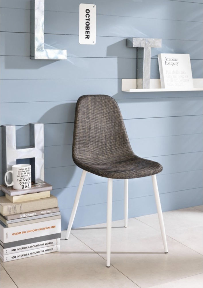 4 chaises Martina - marron et blanc 180 Suresnes (92)