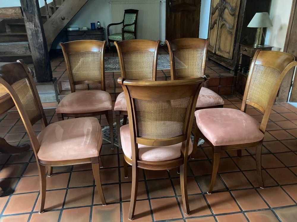 6 chaises meurisier 25 Cuneli�res (90)