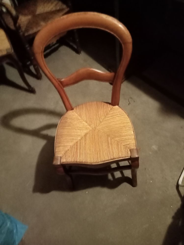   2 Chaises en paille 8 Nantes (44)