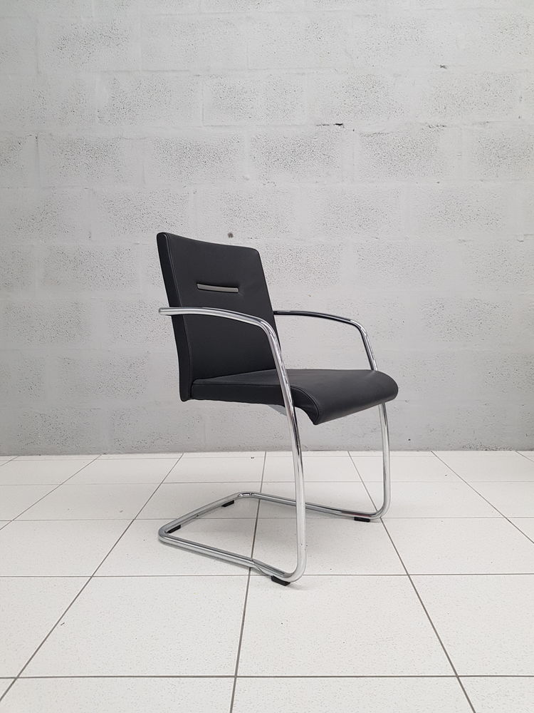 Chaises r�union simili noir 80 Cond�-sur-Sarthe (61)