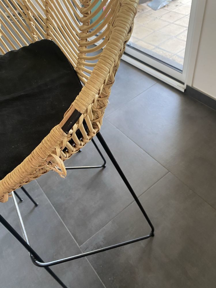 Chaises de bar en rotin 150 Gagny (93)