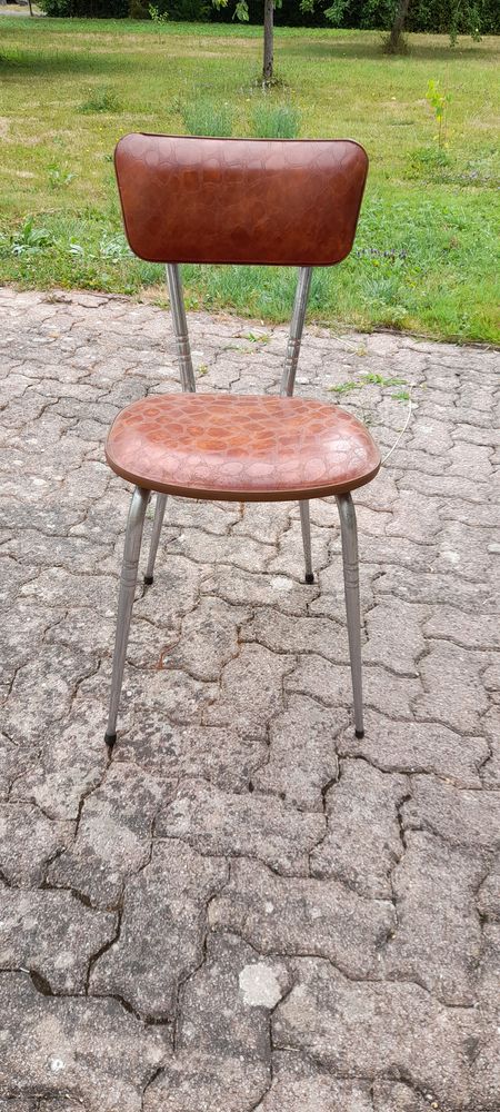 Chaises skai vintage 5 Dole (39)