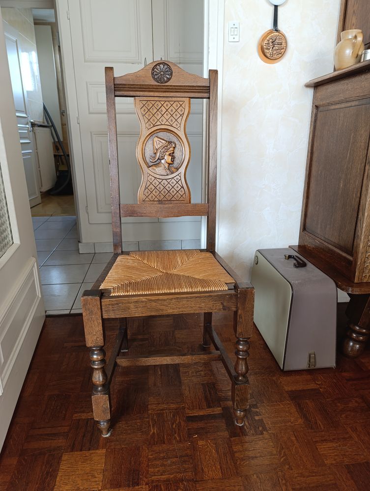 6 CHAISES STYLE BRETON 60 Laval (53)