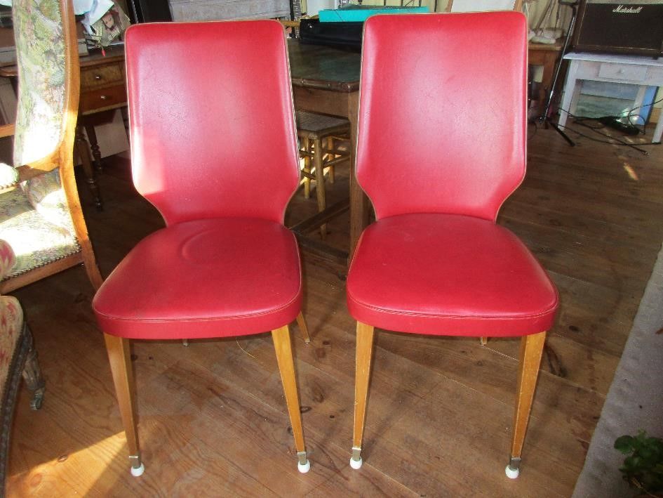 2 chaises vintage des ann�es 1960 30 Serquigny (27)