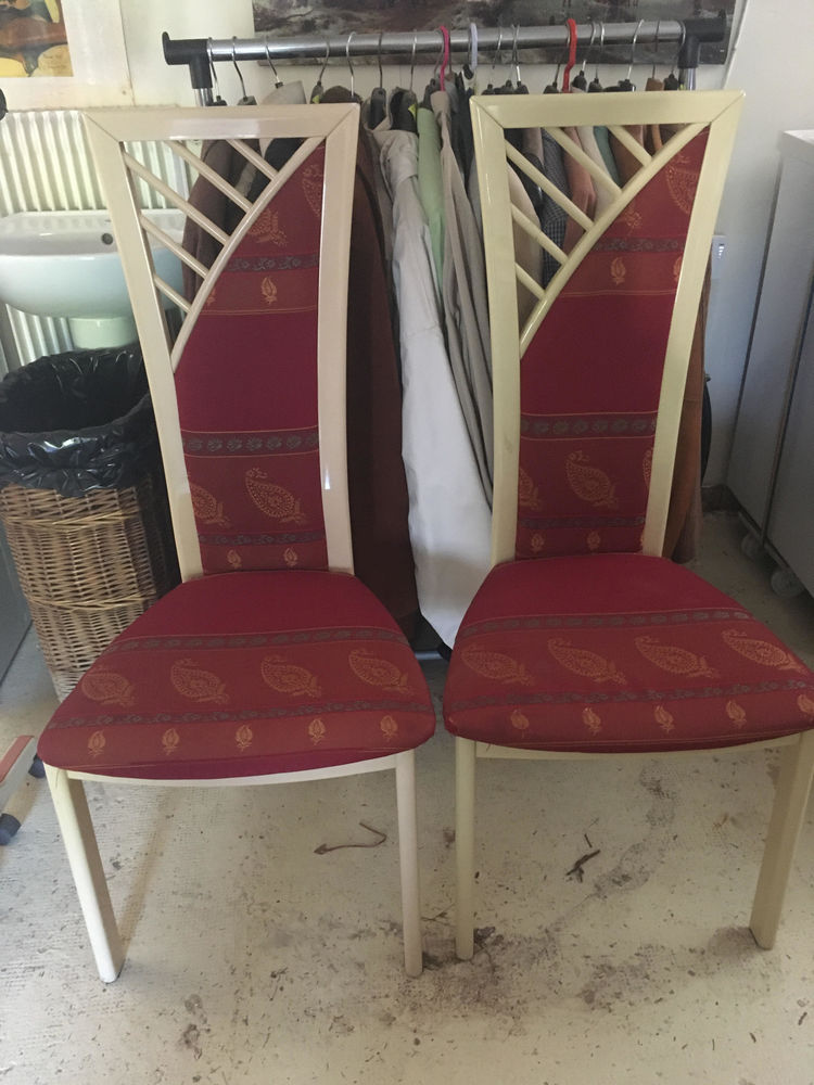 chaises vintage grands dossiers 75 Vaires-sur-Marne (77)