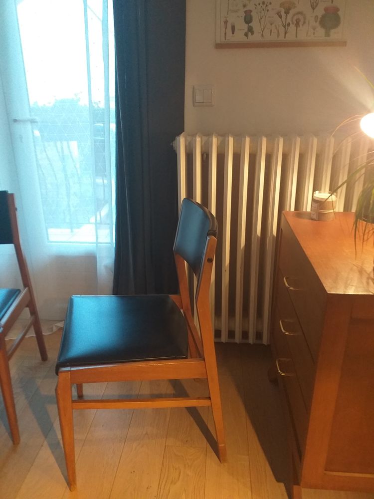 Lot 6 chaises vintage style scandinave 480 Saint-Gratien (95)