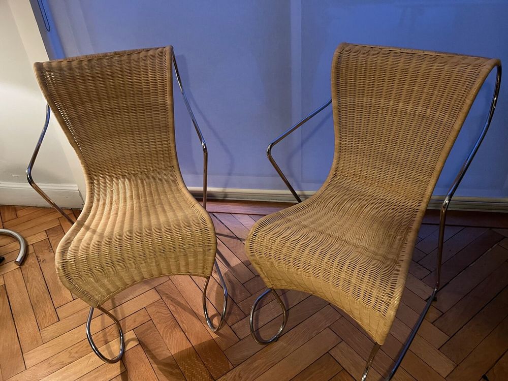 Lot de 2 chaises ZIGO de RON ARAD 800 Lille (59)