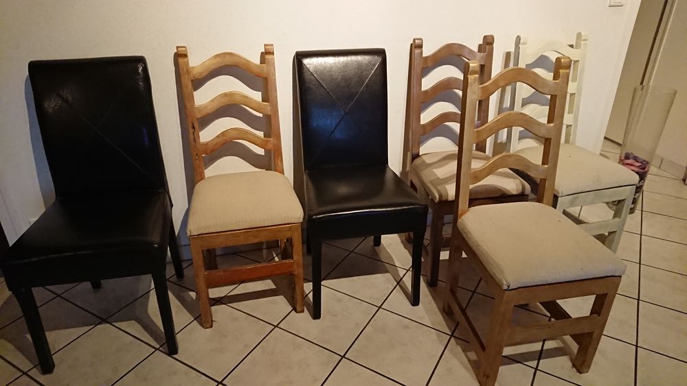 LOT DE 6 CHAISES 35 Viuz-en-Sallaz (74)