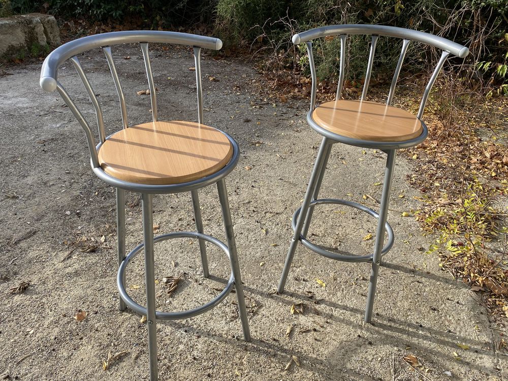 Lot de 2 chaises de bar 30 Grans (13)