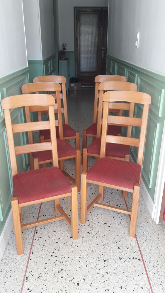 lot de 6 chaises 60 Aubi�re (63)