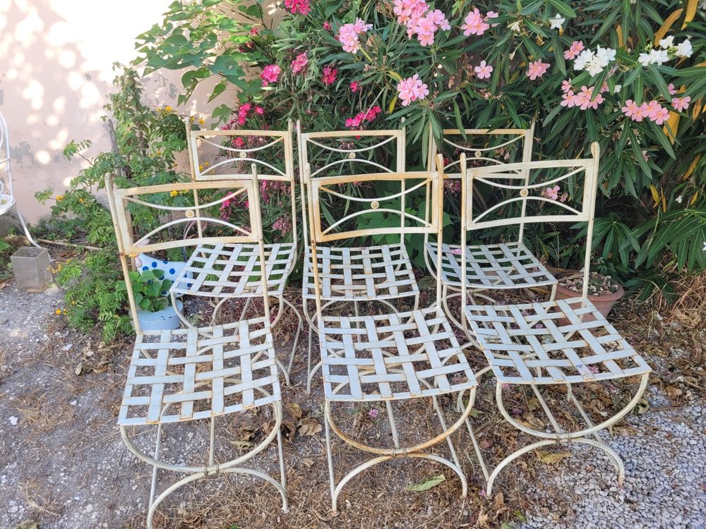 Chaises en fer 150 Ch�teauneuf-les-Martigues (13)
