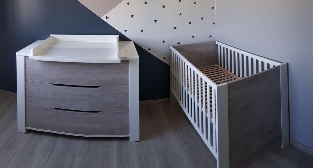 Chambre b�b� compl�te SAUTHON ? Gamme LOFT bois 450 Dolmayrac (47)