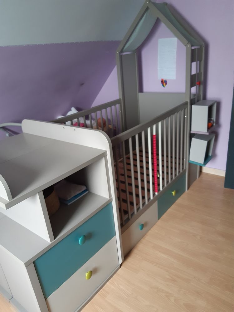 Chambre bébé évolutive avec armoire 300 Epiniac (35)