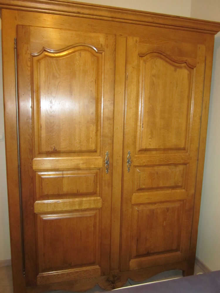 Chambre � coucher en ch�ne massif 1000 Ouzouer-le-March� (41)