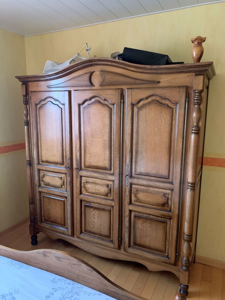 Chambre � coucher ch�ne massif 150 Les Fontenelles (25)