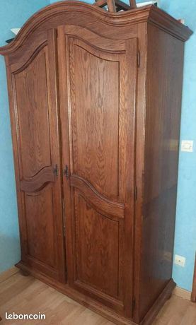 CHAMBRE � COUCHER COMPL�TE EN CH�NE 600 Cormeilles-en-Vexin (95)