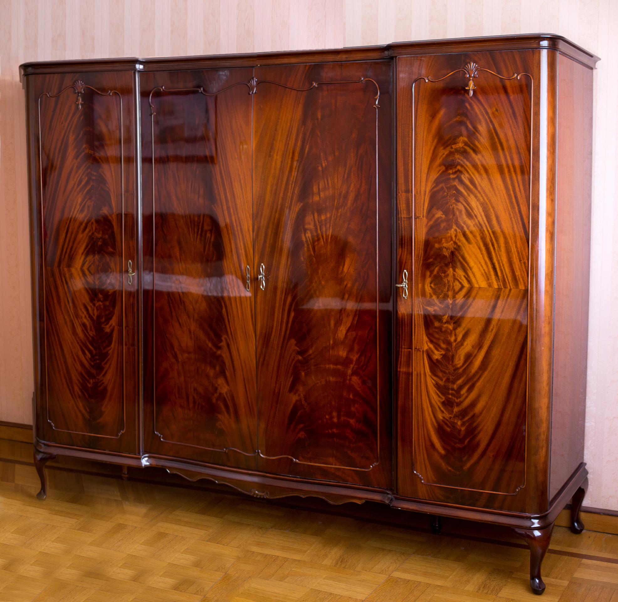 Chambre a coucher compl�te style Chippendale 350 Hundling (57)