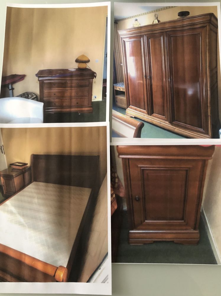 chambre �  coucher compl�te (merisier) 1000 Montreuil (93)