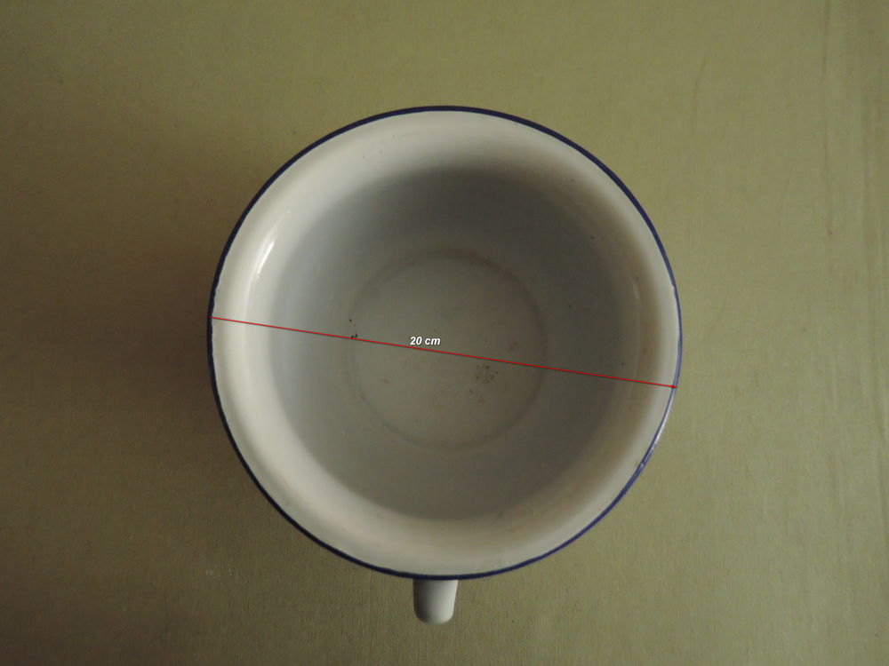 Pot de chambre �maill� 20 Urzy (58)