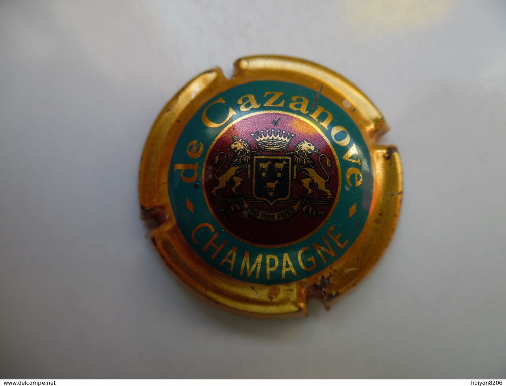 Champagne De CAZANOVE ( non r�pertori�e). 1 Plivot (51)