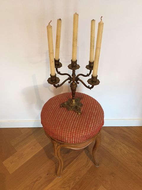 chandelier en bronze 15 Mar�uil (62)