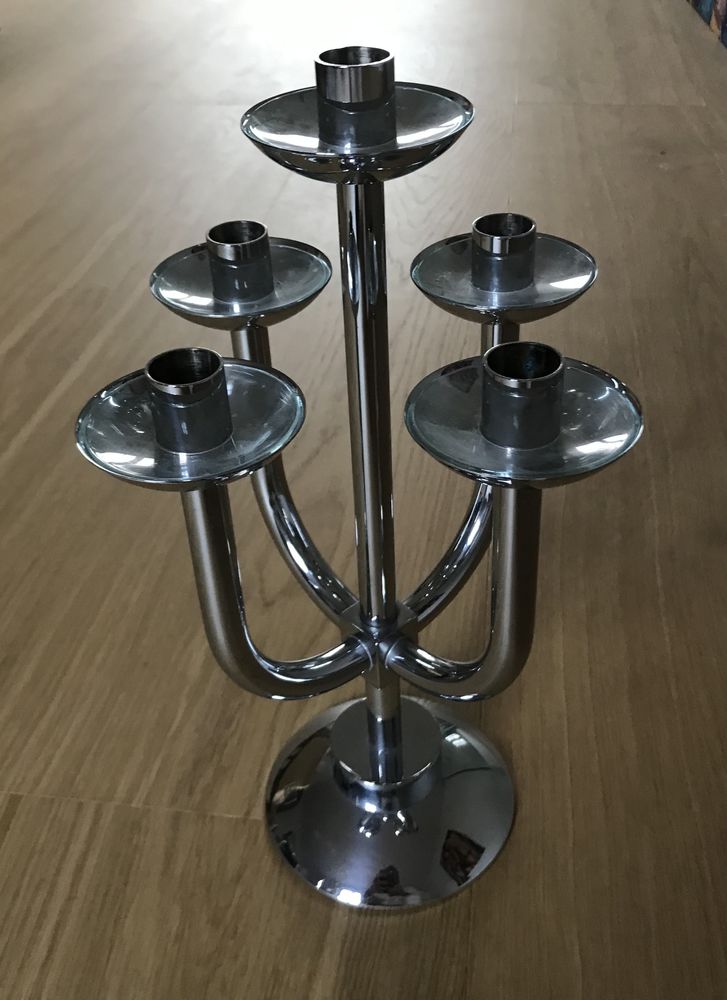 Chandelier en chrome 20 Obernai (67)