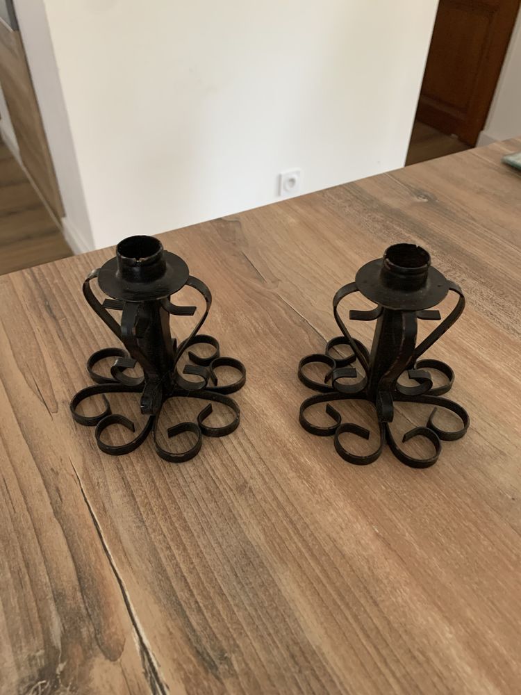 2 chandeliers couleur noir 5 Saleilles (66)