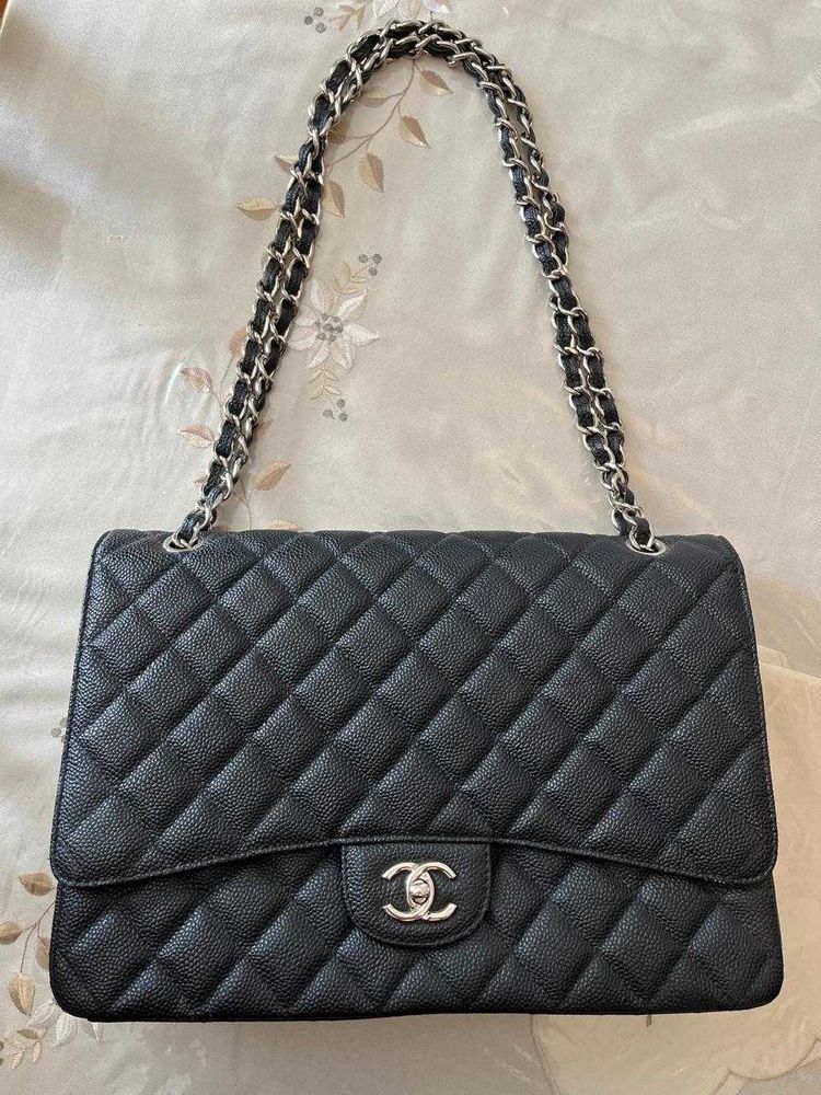 Chanel Sacs �  main Noir Bijouterie argent�e 1000 Roissy-en-Brie (77)