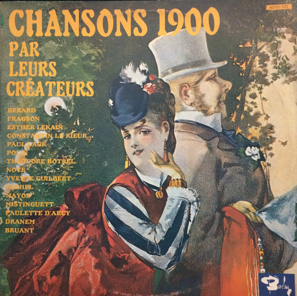 Chansons 1900 par leurs cr�ateurs 6 Versailles (78)