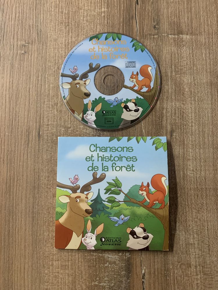 CD chansons enfants  \'\'  Chansons et histoires de la for�t  \'\' 2 Saleilles (66)