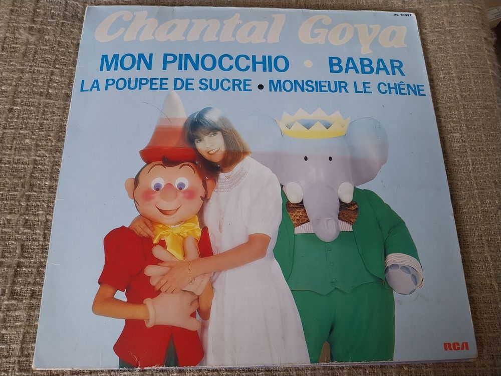 Chantal Goya Babar Disque Vinyl 33T Chanson Enfant RCA 1983 8 Montigny-sur-Avre (28)