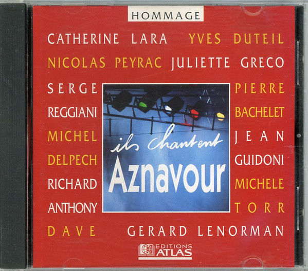 cd  Ils Chantent Aznavour (etat neuf) 4 Martigues (13)