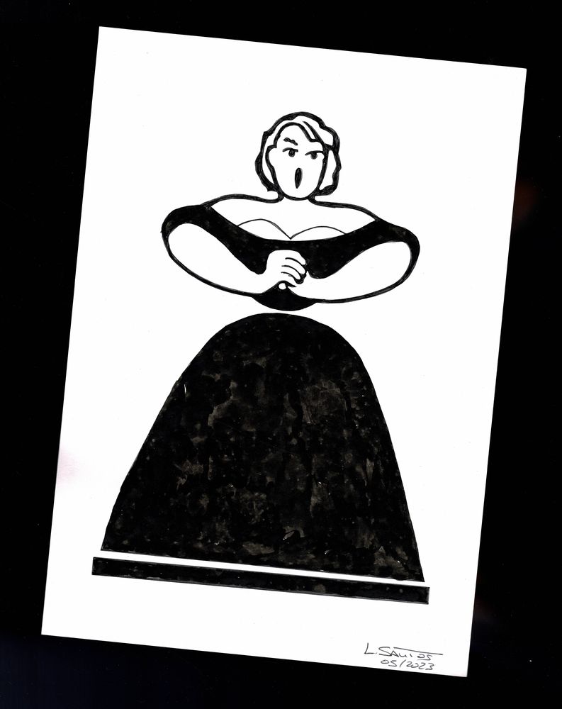 Chanteur d'op�ra: A4 Peinture Moderniste D�corative 5 Portugal