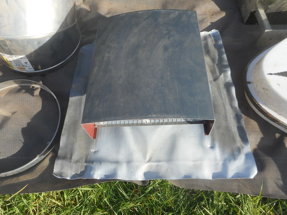 chapeau de toiture ardoise v m c 200 et 100 + barre nf 0 Saran (45)