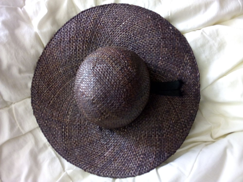 Chapeau tress� gris antracite / noir 5 Landivisiau (29)