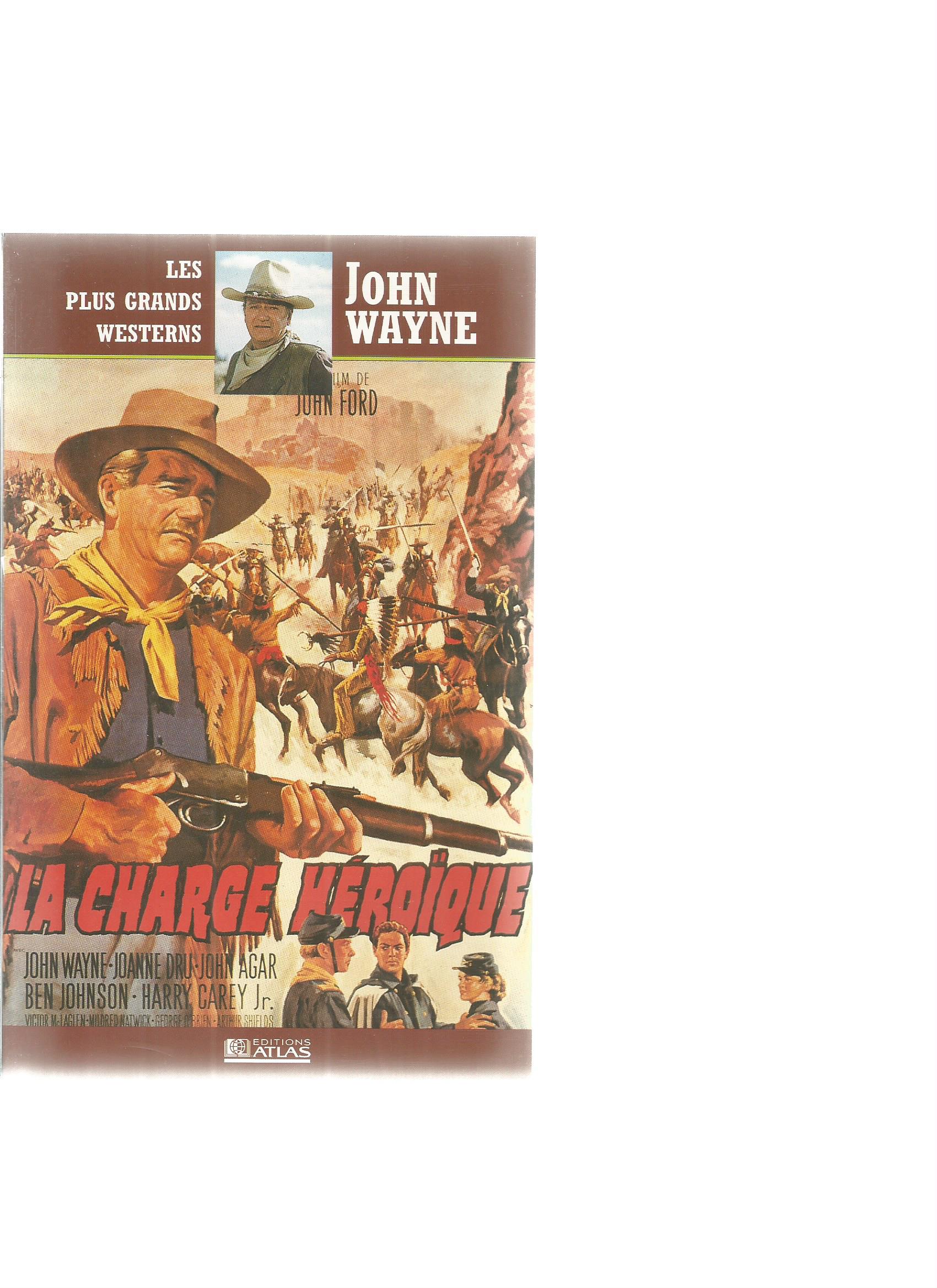 La charge heroique - john wayne - vhs - livraison possible 5 Toulouse (31)