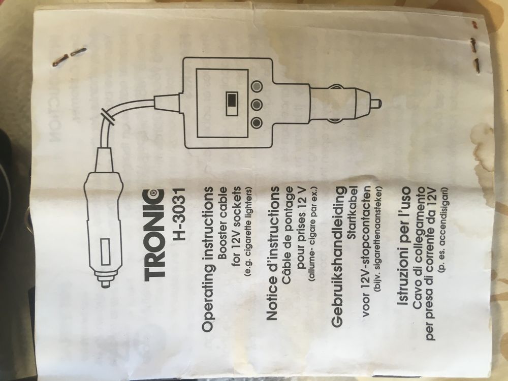 chargeur de d�pannage pour auto 10 B�darrides (84)