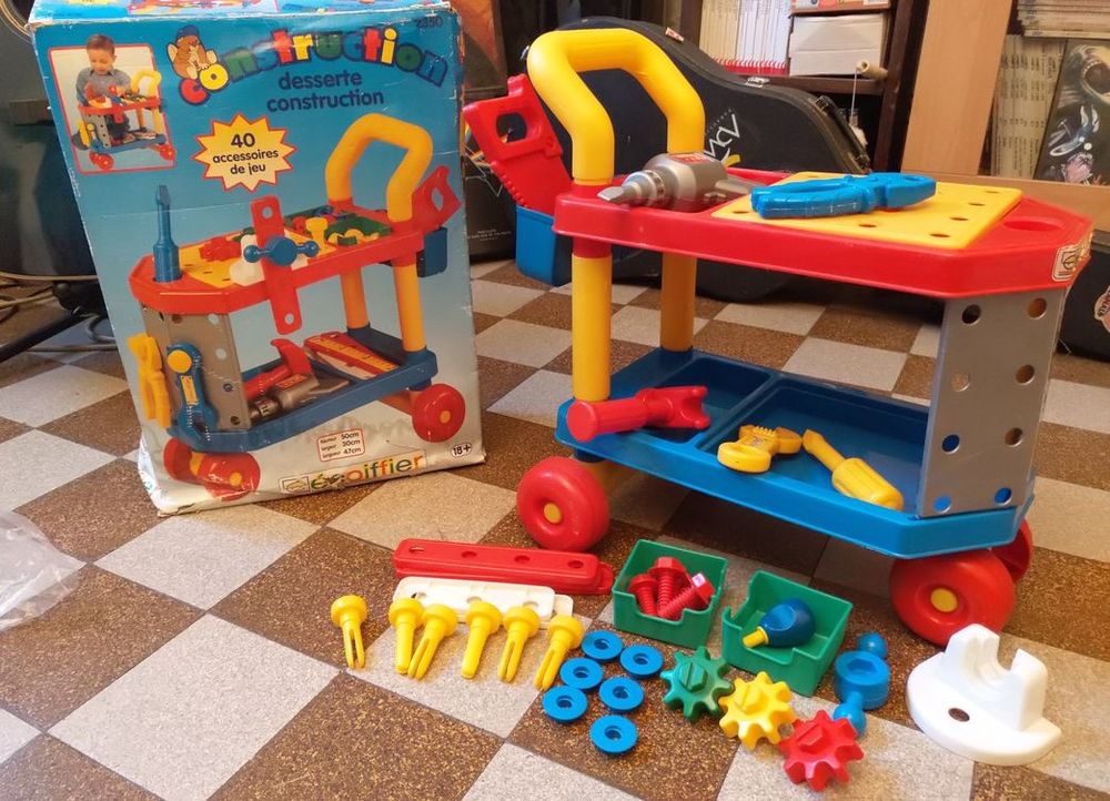 Chariot outils Ecoiffier 18mois+ 14 Malesherbes (45)