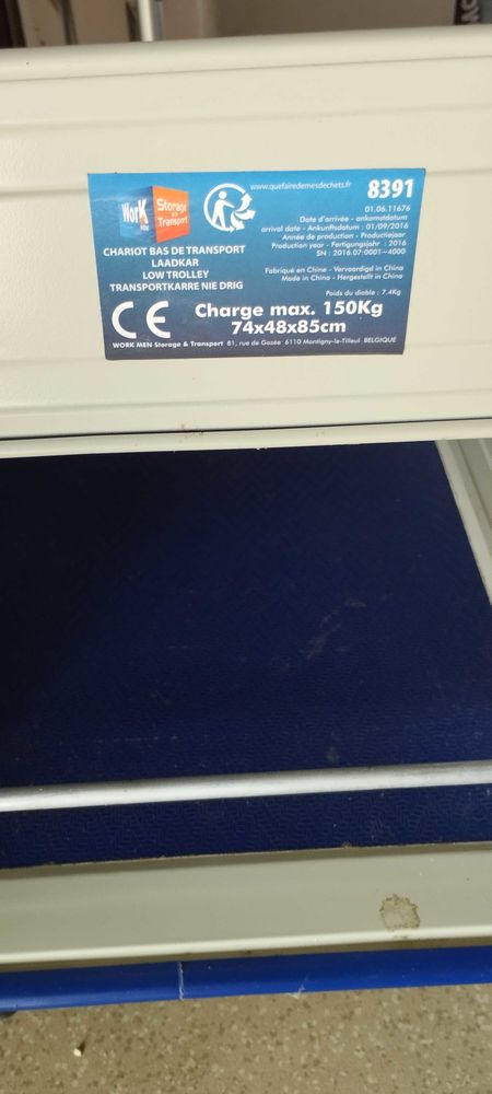 chariot �    roulettes 25 Basses (86)