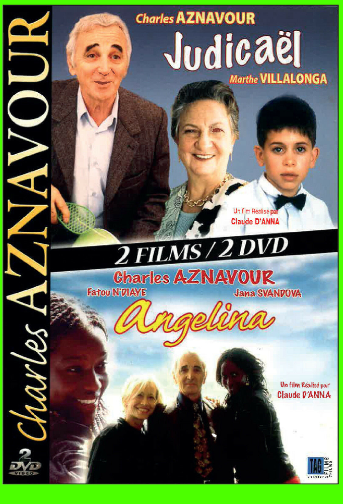  DVD Charles Aznavour : Judica�l &Angelina - 2 films - 4 Mazingarbe (62)