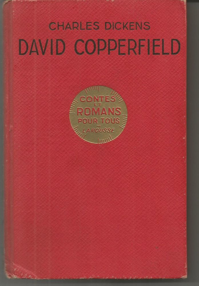 Charles DICKENS David Copperfield - Larousse - 1937 5 Montauban (82)