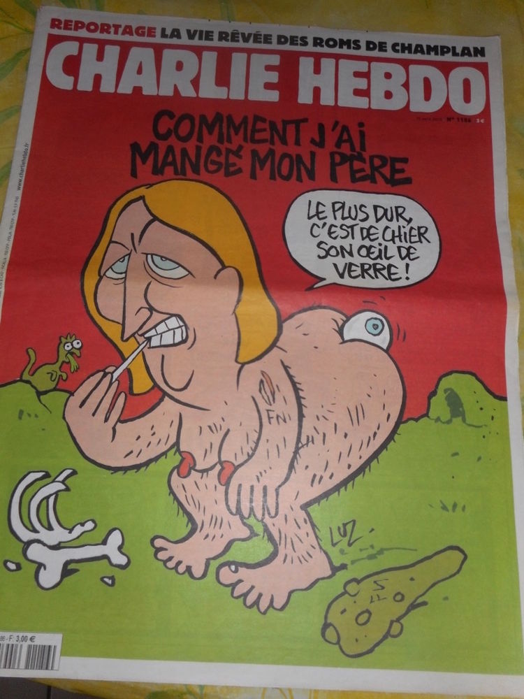 CHARLIE HEBDO 1186, 15-4-2015�  �Comment j'ai mang� mon p�re 7 Penv�nan (22)