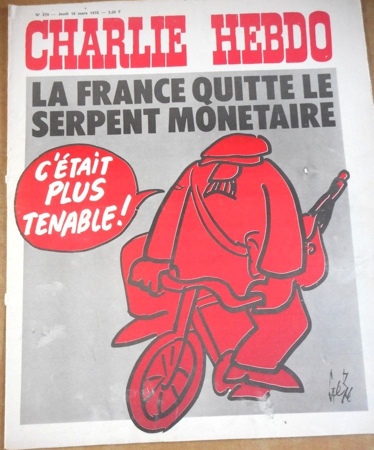 CHARLIE HEBDO  N� 279, 18-3-1976, La France quitte le serpen 6 Penv�nan (22)