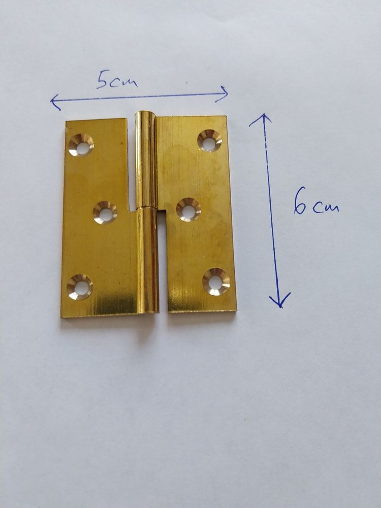 Charni�res � visser 5cm X 6cm, neuves12 pi�ces disponibles. 0 Harskirchen (67)