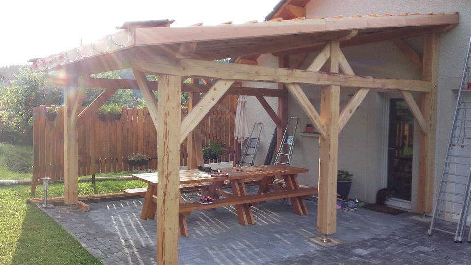 Charpente ossature bois sur mesure 1 La Houssi�re (88)